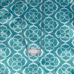 Kendra Scott Elisa Silver Pendant Necklace